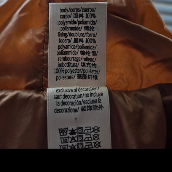 PINK Marshmallow Puffer White Hooded Puffer Jacket Womens Size Large NEW W/TAGS - Picture 4 of 6